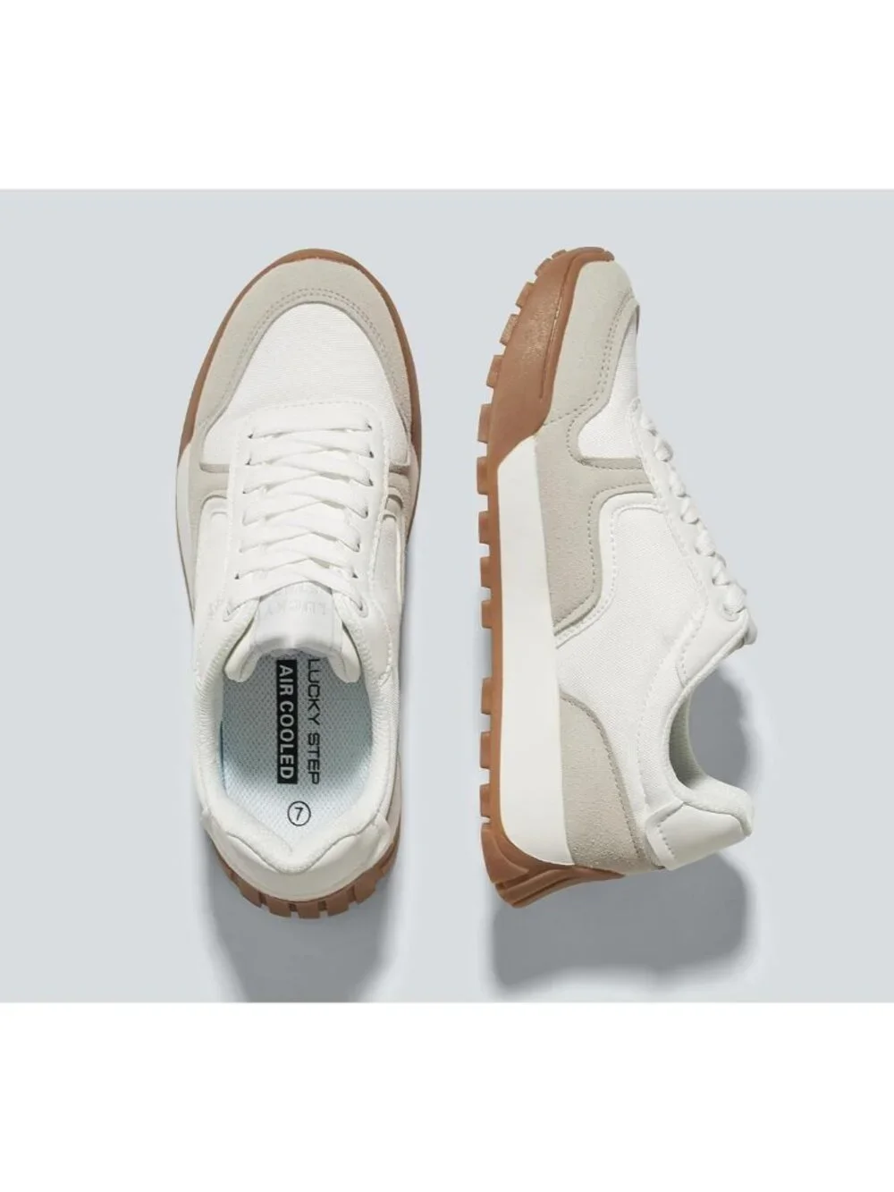 Stylish Women's Platform Canvas Sneakers - Casual Comfort & Trendy Design